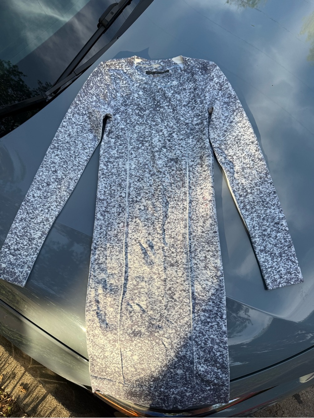 Long-Sleeve Bodycon Dress